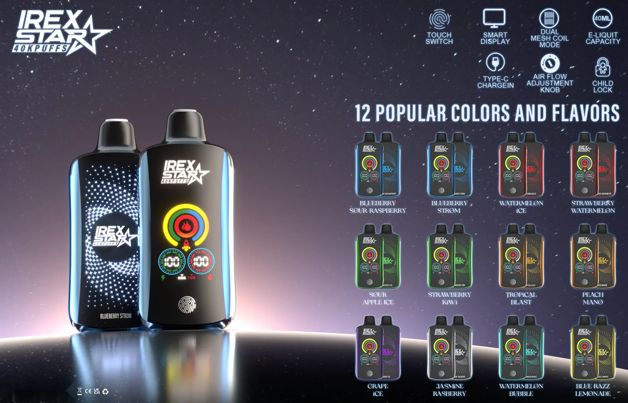 IREX STAR 40000.